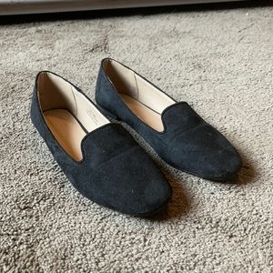 Forever21 black suede flats